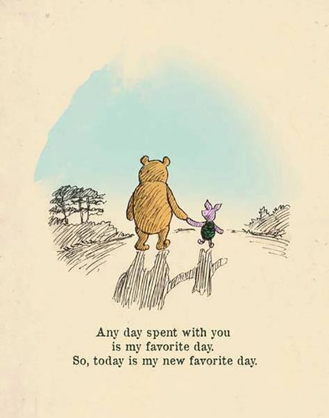 Pooh Winnie, Pooh And Piglet, Disneyland Pictures, Winnie The Pooh Quotes, Winnie The Pooh Friends, Soul Mates, Pooh Quotes, Quotes Disney, You Are My Favorite