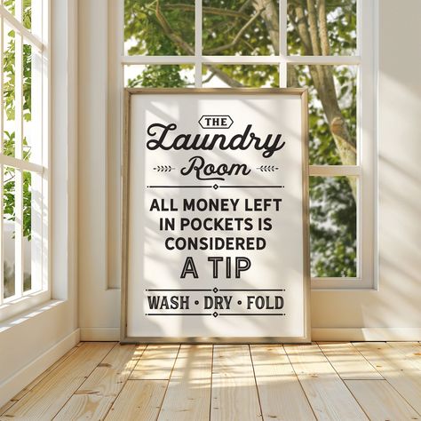 Laundry Room Wall, Laundry Humor, Laundry Room Sign, Laundry Room Wall Decor, Office Printers, Laundry Room Signs, Laundry Signs, Room Wall Decor, Color Calibration