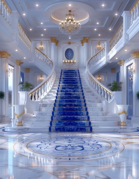 Marble Floors, Luxury Homes Dream Houses, Grand Staircase, Design Your Dream House, Decor Minimalist, Stairs Design, Beautiful Architecture, Intricate Designs, Dream Home Design