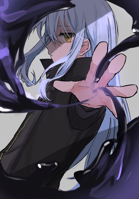 Shadow Realm, Slime Wallpaper, Reincarnated As A Slime, Obey Art, Rimuru Tempest, Anime Cover Photo, Anime Shadow, The Embrace, Dope Art