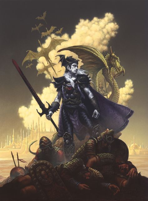 Elric of Melniboné Michael Moorcock, Boris Vallejo, Bd Comics, Magical Art, High Fantasy, Arte Fantasy, Fantasy Rpg, Fantasy Illustration, Dark Souls