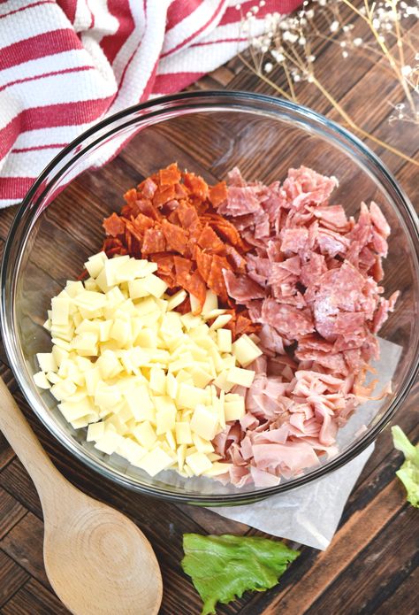 Italian Hoagie Dip - Elise McCollister Italian Sub Dip Recipe, Hoagie Dip Recipe, Italian Hoagie Dip, Hoagie Dip, Football Party Appetizers, Party Appetizer Dips, Italian Hoagie, Dip Recipes Appetizers, Bean Dip Recipes