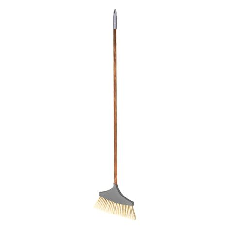 Premium Distressed Bamboo Angle Broom Floor Cleaning, Grey Material, Small Detail, Cleaning Routine, Home Store, At Home Store, Floor Cleaner, Storage And Organization, Rustic Charm