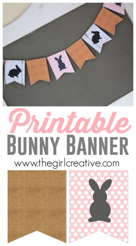 Welcome Banner Printable, Easter Cricut, Happy Birthday Banner Diy, Bunny Banner, Door Decorations Classroom Christmas, Easter Classroom, Spring Banner, Free Printable Banner, Easter Banner