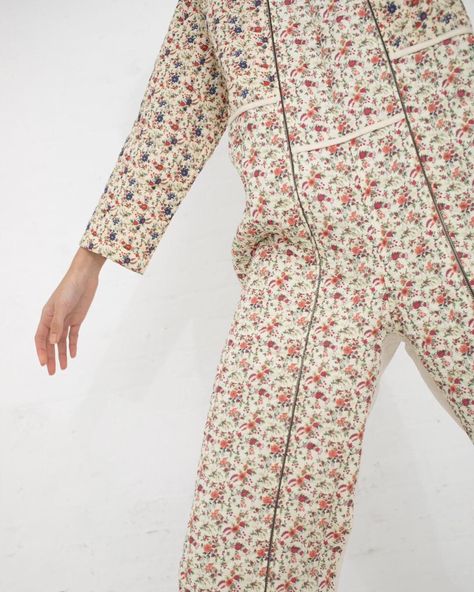 Oroboro Store (@oroboro_store) • Instagram photos and videos Quilted Jumpsuit, Caron Callahan, Sewing Studio, Long Jumpsuits, Floral Jumpsuit, Fast Fashion, Autumn Winter Fashion, Art Studio, Jumpsuit Romper