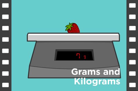 Grams and Kilograms Lesson Plans and Lesson Ideas | BrainPOP Educators Measuring Mass, Class Incentives, Math Rotations, Math Measurement, Fourth Grade Math, Math Lesson Plans, Third Grade Math, Common Core Math, Guided Math