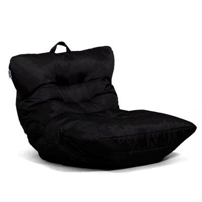 Kick back and relax in our Big Joe bean chair. The Big Joe cradles you in comfort and lets you get ground-level cozy for catching up on your favorite show, playing video games, reading, and just lounging. With its convenient on-the-go handle, the Big Joe is the perfect bean bag chair for dorms, bedrooms, living rooms, and dens. Fabric: Black Smartmax | Big Joe Roma Bean Bag Lounger Polyester / Stain Resistant / Water Resistant in Black, Size 25.0 H x 36.0 W x 42.0 D in | Wayfair Bean Chair, Bean Bag Lounger, Bean Bag Sofa, Bag Chair, Living Room Furniture Chairs, Playing Video Games, How To Level Ground, Bean Bag, Pharmacy Gifts