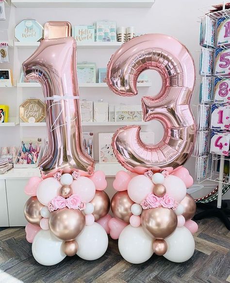 13 Birthday Picture Ideas, Birthday 10, 13 Birthday Cake, Simple Birthday Decorations, Cute Birthday Pictures, Custom Birthday Cakes, Perfect Birthday Party, 13th Birthday Parties, Happy Birthday To Me