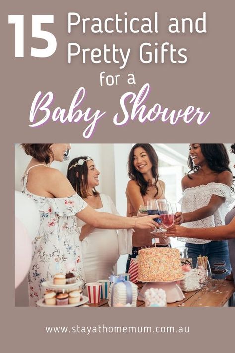 I’ve put together a few ideas (and some from our Stay at Home Mum readers) for some baby shower gifts you absolutely can’t go wrong with. With our list of practical and some unconventional gifts, everyone new mum will want you at their shower. Practical Baby Shower Gifts, Burb Cloth, Pretty Gifts, Clothes Dividers, Disposable Nappies, Stay At Home Mum, Mum To Be, Nappy Cakes, Muslin Wraps