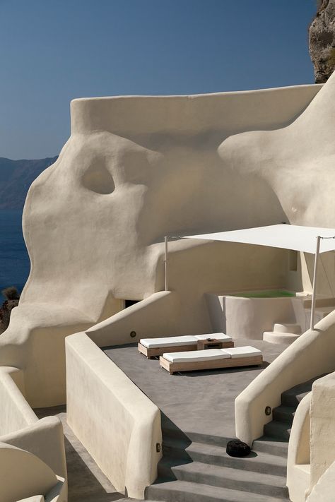 Dreamscape Architecture, Santorini Hotels, Luxury Collection Hotels, Pretty Places, Dream Home Design, Travel Aesthetic, Mykonos, 인테리어 디자인, Dream Vacations