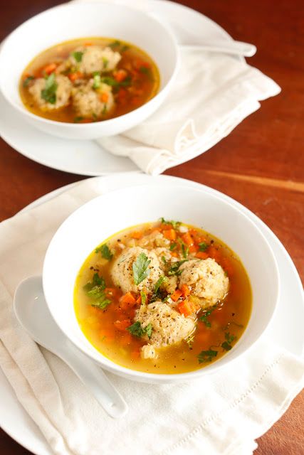 Matzo Ball Soup Recipe, Stew And Dumplings, Matzo Ball, Matzo Ball Soup, Hanukkah Food, Matzoh Ball, Passover Recipes, Jewish Recipes, Soup Recipe