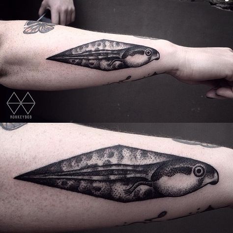 Tadpole Tattoo, Bob Tattoo, Monkey Tattoo, Monkey Tattoos, Ink Tattoo, Polynesian Tattoo, Tatting, Tattoo Ideas, I Hope