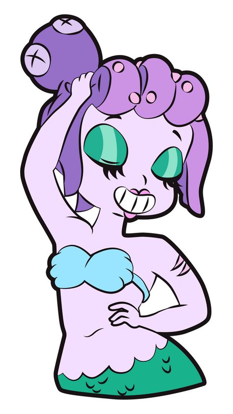 Cup Head Mermaid, Cup Head Bosses, Cuphead Mermaid, Cup Head Art, Giant Mermaid, Cala Maria Cuphead, Maria Cuphead, Cuphead Characters, Cala Maria