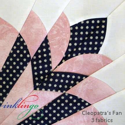 Cleopatra's Fan Quilt Design Book - FREE for a limited time - Quilt with Inklingo Fan Quilt Block, Cleopatras Fan Quilt, Fan Quilt, Fan Design, Quilt Design, Paper Piecing Patterns, Design Book, Quilting Techniques, Quilting Tips