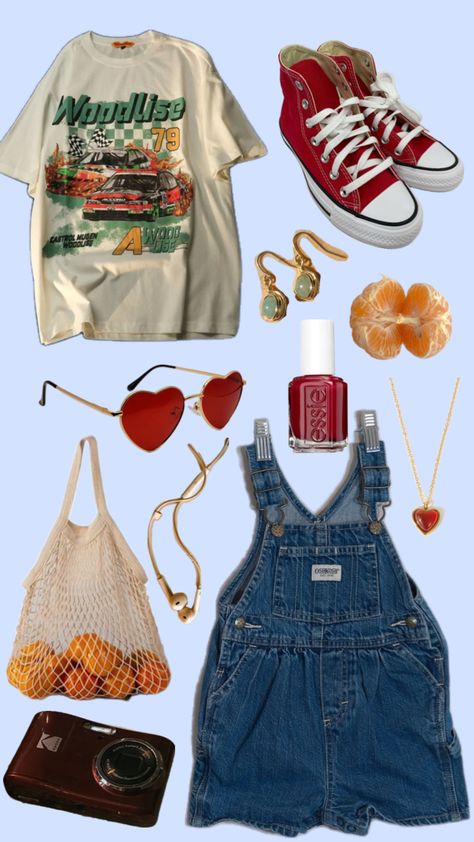 #outfitinspo Earthy Outfits, Outfit Inspo Summer, Aesthetic Fits, Swaggy Outfits, A Collage, Really Cute Outfits, Dream Clothes, Looks Vintage, Retro Outfits