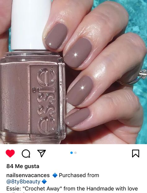 Essie Expressie Swatches, Essie Nail Polish Colors, Seasonal Color Analysis, Essie Nail Polish, Polish Colors, Essie Nail, Soft Summer, Color Analysis, Nail Polish Colors