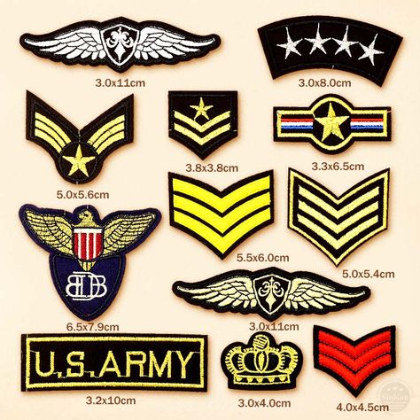 Army Emblem, Us Army Patches, Sew Applique, Army Symbol, Clothing Iron, Military Logo, Fabric Clothes, Army Patches, Resort Logo