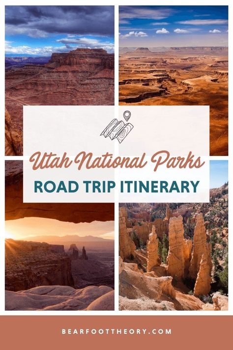 Plan an epic road trip to Utah with this 10-day Utah National Parks road trip itinerary. Find tips on the best hikes, camping Utah National Parks Road Trip, Utah Parks, Goblin Valley State Park, National Parks Road Trip, Things To Do In Utah, Utah Trip, Visit Utah, Road Trip Map, Escalante National Monument