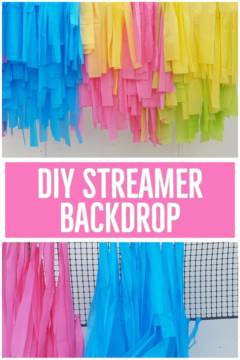 Tablecloth Tassel Backdrop, Fringe Tablecloth Backdrop Diy, Fringe Backdrop Diy Tassel Garland, Tassel Backdrop Diy, How To Make A Streamer Backdrop, Tablecloth Backdrop Diy, Diy Tablecloth Backdrop, Diy Streamer Backdrop, Diy Fringe Backdrop