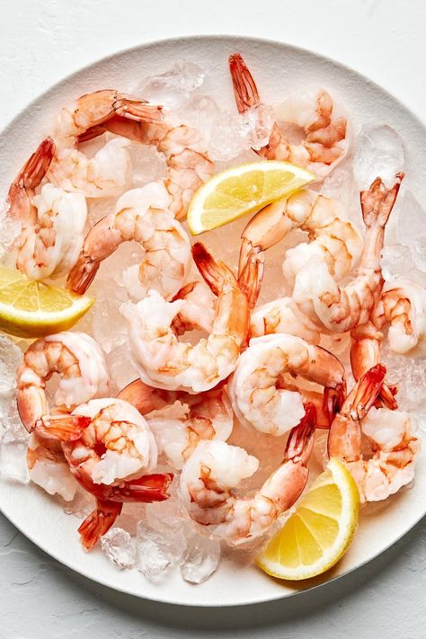 Steamed Shrimp Recipe, Creamy Seafood Pasta, Baked Crab Cakes, Bang Bang Shrimp Pasta, Pink Shrimp, Golo Recipes, Cocktail Shrimp Recipes, Steamed Shrimp, The Modern Proper