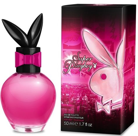 Super Playboy Fragrance For Her Pink Perfume, Spicy Fragrance, Perfume Scents, Y2k Pink, Playboy Bunny, Perfume Collection, Perfume Bottle, Smell Good, Body Skin