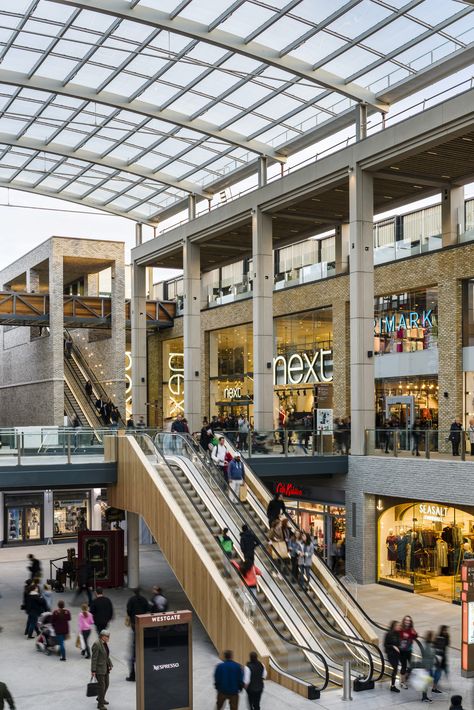 Retail Collaboration | Architecture Today Shopping Arcade Architecture, Retail Shop Facade, Mall Architecture Design, Mall Stairs, Shopping Center Architecture, Mall Architecture, Mall Interior, Shopping Mall Interior, Mall Facade