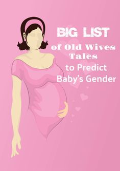 What all expecting parents want to know… are you having a BOY or GIRL?! Check out this BIG list of old wives tales to predict your baby's gender. #gender #pregnancy #genderreveal Old Wives Tales, Old Wives Tale, Wives Tales, Baby On A Budget, Baby Checklist, Getting Ready For Baby, Preparing For Baby, Expecting Parents, First Trimester