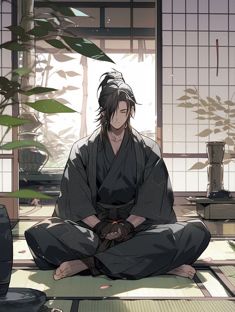 Samurai Oc, Anime Samurai, Japanese Art Samurai, Samurai Anime, Anime Show, 다크 판타지, Dark Anime Guys, Samurai Art, Cool Anime Guys