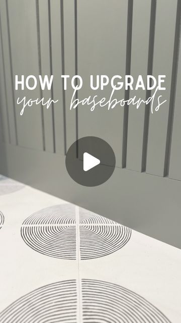 Maddie Winchester l  DIY + Home on Instagram: "🔨 Replacing your baseboards isn’t as tough as you think! 

✨ Once I got over the fear of ripping something off the wall, I saw the great benefit in replacing builder-grade baseboards with a chic new replacement. 

✨ My favorite, is to use a 1x6 primed MDF board. I love the height it gives and how clean it looks on the wall. It’s also the same width of the boards I’m using for the board + batten design, which has everything flush up against each other. 

🔨 I love my @zenithbydanco tools for this, and how easy it makes ripping old baseboards off. I’ll never go back to my puny crowbar. 

Tools I used: 
✨ Utility knife
✨ @zenithbydanco trim puller
✨ hammer
✨ Brad nailer
✨ stud finder

👉🏼 Follow @winchester_woodcrafts for more budget-friendly u Diy Baseboards, Board Batten, Stud Finder, Brad Nailer, Builder Grade, Never Go Back, Mdf Board, Utility Knife, The Fear