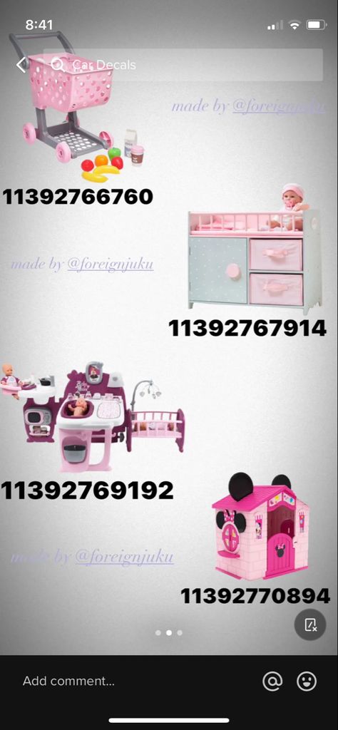 Roblox Codes Bloxburg Pictures, Bloxburg Barbie House Decal, Bloxburg Plushie Code, Bloxburg Red Outfit Codes, Bloxburg Toys Decals Codes, Bloxburg Minnie Mouse Codes, Club Roblox Outfit Codes, Bloxburg Minnie Mouse Decals, Bloxburg Bodyguard Decal Codes