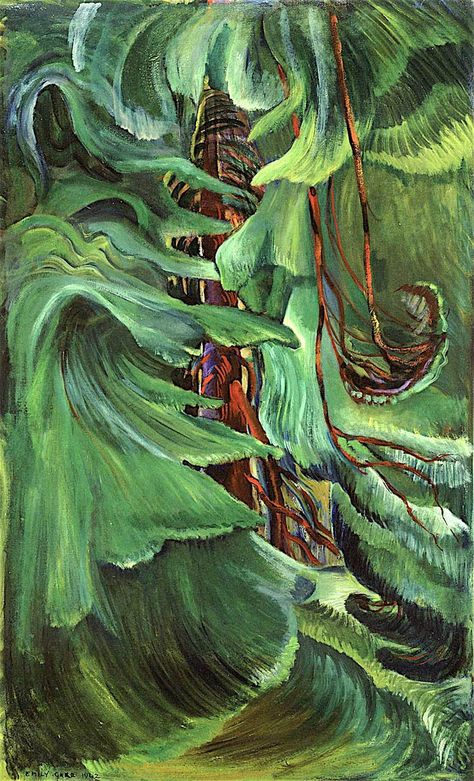 Emily Carr Paintings, Group Of Seven Artists, Tom Thomson, Vancouver Art Gallery, Emily Carr, Canadian Painters, Women Artists, 수채화 그림, Post Impressionism