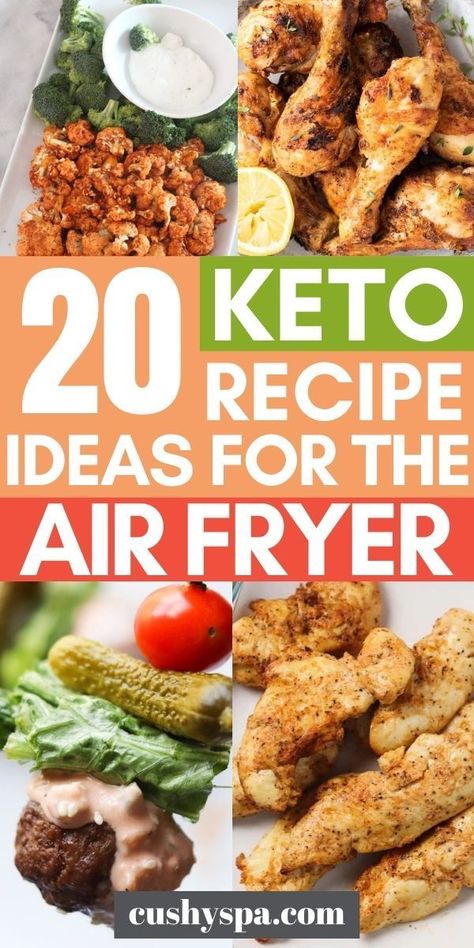 Air Fryer Recipes Healthy Low Carb, Air Fryer Recipes Keto, Air Fryer Recipes Low Carb, Keto Diet List, Bariatric Diet, Ketogenic Diet Meal Plan, Air Fryer Healthy, Air Fryer Dinner Recipes, Air Fryer Recipes Healthy