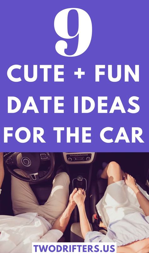 Cute Car Date Ideas, Car Date Ideas Romantic, Date Ideas In Winter, Car Date Ideas, Car Romance, Car Date, Couple In Car, How To Be Romantic, Surprise For Girlfriend