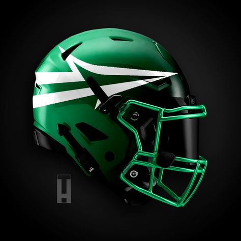 Artist gives all 32 NFL teams helmet re-design | WKRC New Nfl Helmets, Philadelphia Eagles Shoes, Eagles Helmet, Bears Packers, Nfl Jets, Football Helmet Design, Nfl Helmets, Nfl Team Colors, Nfl Uniforms