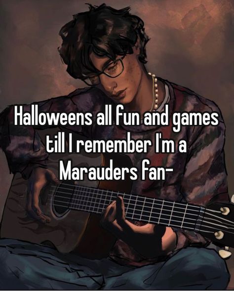 #marauders #harrypotter #hp #ihatecannon #jamespotter #lilyevans #remuslupin #siriusblack #peterpettigrew Halloween 1981, Green Shutters, Peter Pettigrew, Lily Evans, Harry Potter Marauders, Getting Him Back, Remus Lupin, Noble House, Marauders Era