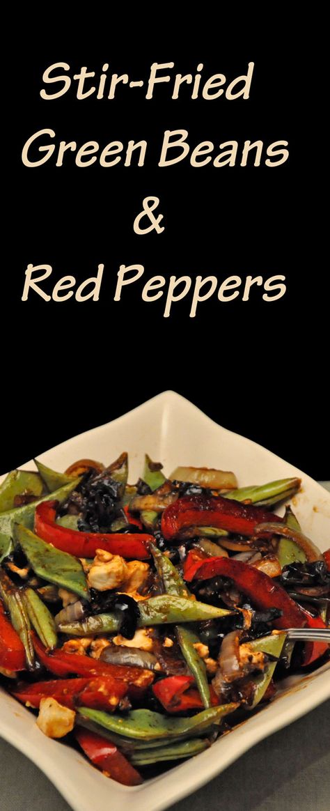 Stir Fry Beans, Cooking Meme, Stir Fry Green Beans, Pork Tenderloin Oven, Red Pepper Recipes, Chicken Green Beans, How To Cook Scallops, How To Cook Corn, Bell Pepper Recipes