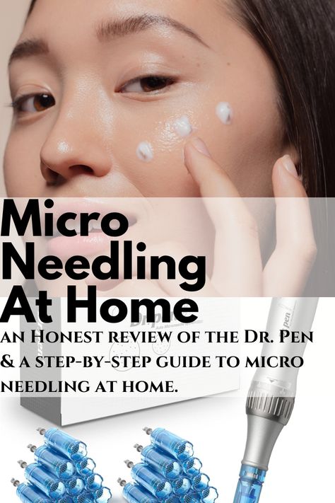 Micro Needling At Home Diy Microneedling At Home, Micro Needling At Home, Skin Needling, Micro Needling, Derma Roller, Diy Skincare, Silicone Brush, Anti Aging Tips, Stamping Techniques