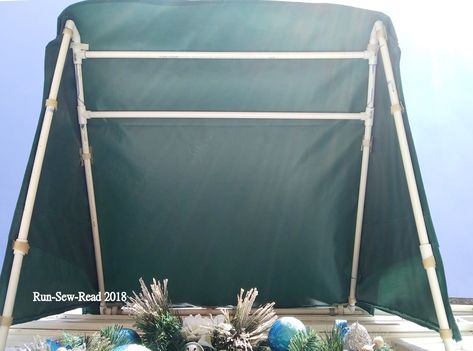 DIY Front Door Awning – run | sew | read