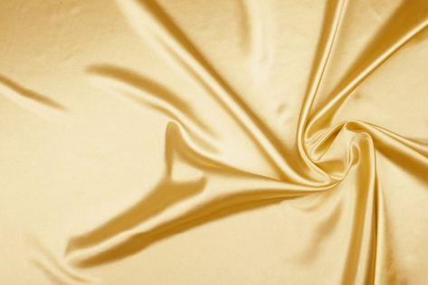 Gold luxury satin fabric texture for background Premium Photo | Premium Photo #Freepik #photo #background #pattern #wedding #gold Yellow Satin, Duchess Satin, Dress Crafts, Evening Outfits, Pastel Yellow, Polyester Dress, Polyester Satin, Stretch Satin, Pale Yellow