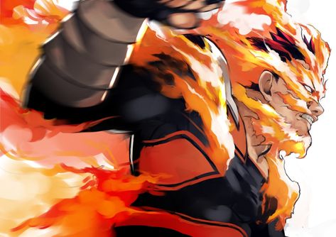 Endeavor (Boku no Hero Academia) HD Wallpaper Endeavour Fanart, Endeavor Fanart, Mha Endeavor, Manga Images, Enji Todoroki, Todoroki Family, Manga Illustrations, Mha Fanart, Academia Wallpaper