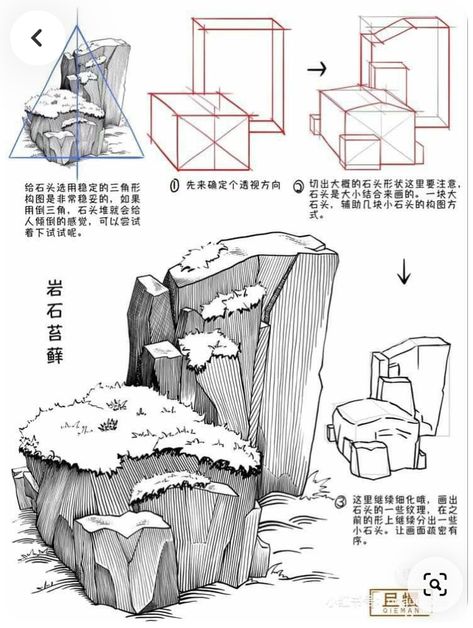 Texture Drawing Reference, Perspective Drawing Landscape, Drawing Backgrounds Ideas Sketch, Perspective In Art, Sketch Perspective, Drawing Texture, Patterns Drawing, Art Buildings, Ink Drawing Techniques