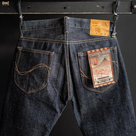 Kronoz Denim on Instagram: “Last 2 pairs of Samurai Jeans S003JP Yamato in size 30 & 32.  Low rise with a slim straight cut. Constructed from an exclusive 15oz…” Samurai Jeans Denim, Samurai Denim, Straight Cut, Low Rise, Mens Jeans, Levi Jeans, Denim Jeans, Pants, Blue