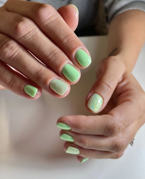 Square Nails For Summer, Cute Short Square Nails, Spring Gel Nails Ideas, Short Summer Nails, Nail Shapes Square, Summer Nails 2024, Nails For Summer, Summer Nail Colors, Blue Gel Nails