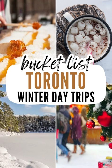 Planning a winter trip to Toronto? Discover all the top things to do around Toronto Canada in the winter, the best winter day trips, and the best places to visit in Ontario with the top winter activities. Toronto In February, Toronto Places To Visit, Things To Do In Toronto Canada, Toronto Canada Winter, Toronto In Winter, Toronto Activities, Toronto Canada Travel, Toronto Winter, Windsor Canada