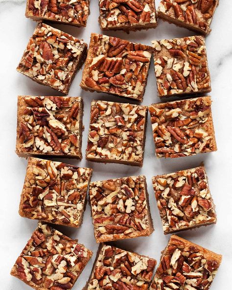 Cinnamon Squares with Chopped Pecans | Last Ingredient Easy Bar Cookie Recipes, Cinnamon Squares, Spiced Shortbread, Cinnamon Shortbread, Electronic Storage, Cinnamon Bars, Easy Bar, Cinnamon Recipes, Best Instant Pot Recipe