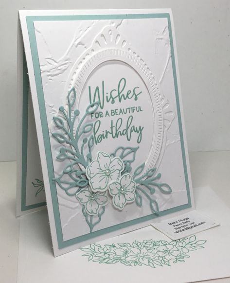 Stampin Up Framed Florets Card Ideas, Stampin Up Perfectly Detailed, Su Framed Florets Cards, Stampin Up Fitting Florets Cards, Stampin Up Framed Florets Cards, Framed Florets Stampin Up Cards, Stampin Up Wedding Cards Ideas, Stampin Up Wedding Cards, Dainty Delight