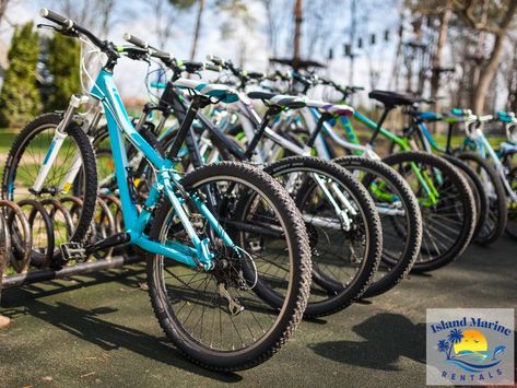 Rental bikes make getaways fun and breezy as it eliminates the need for you to bring your own. It's a fun and relaxing way of getting around and sight-seeing. Visit Island Marine rentals on your next trip; we offer affordable rates on our bikes. If you're interested in trying them on your next vacation, there are things you should know before renting one. Here are ten things to keep in mind for a successful bike rental. #BikeRentals #Cycling #BikingAdventure Florida Condos, Properties Of Matter, Bike Lane, Bike Rental, E Scooter, Bike Rack, New Tricks, Car Parking, Bike Ride