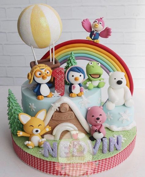 Kue Fondant, Bts Cake, Cake Kids, Fabulous Cakes, Baby Shower Favors Girl, Kids Cakes, Character Cakes, Fondant Toppers