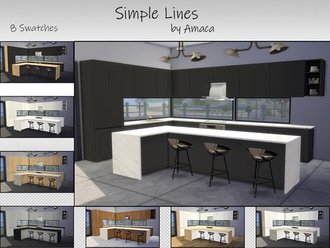 Sims 4 Cc Modern Kitchen Counters, Sims 4 Cc The Sims Resource Furniture Kitchen, Sims Kitchen Clutter, Sims 4 Luxury Kitchen, Modern Kitchen Sims 4 Cc, The Sims 4 Cc Kitchen Counter, Sims 4 Cc Modern Kitchen, Sims 4 Kitchen Cc Clutter, Sims 4 Cc Kitchen Counters And Cabinets