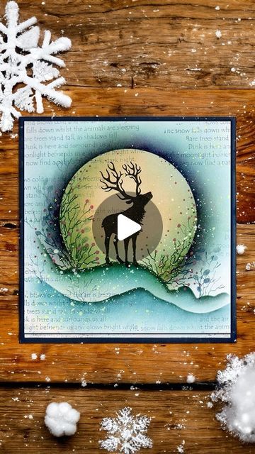 Lavinia Christmas Card Ideas, Lavinia Christmas Cards, Fairy Cards, Lavinia Stamps Cards, Stamped Christmas Cards, The Stag, Magical Winter, Lavinia Stamps, Cardmaking And Papercraft